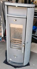 Houtgestookte Speksteenkachel, Huis en Inrichting, Kachels, Ophalen, Houtkachel, Zo goed als nieuw, Vrijstaand