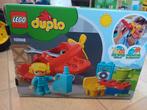 Duplo Vliegtuig met Doos - Compleet!, Ophalen of Verzenden