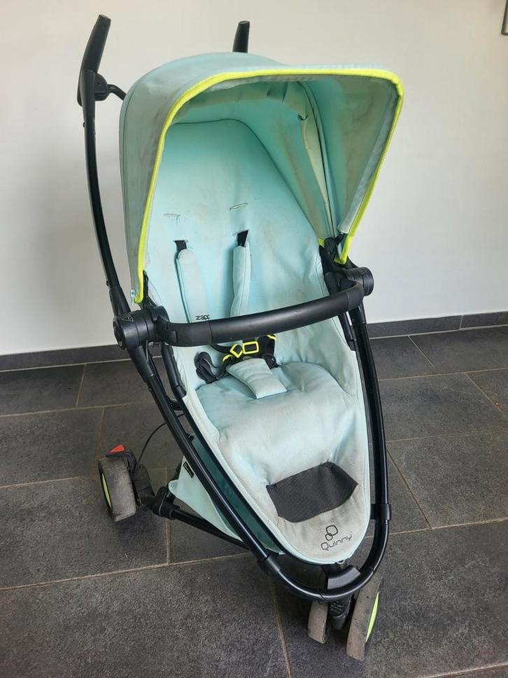 Quinny Zapp Xtra 2.0 met bumperbar, parasol, regenhoes etc., Kinderen en Baby's, Buggy's, Gebruikt, Quinny, Regenhoes, Verstelbare rugleuning