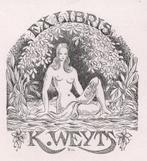 1355 Ex Libris Nederland : Dirk van Luijn, 1946, Verzenden