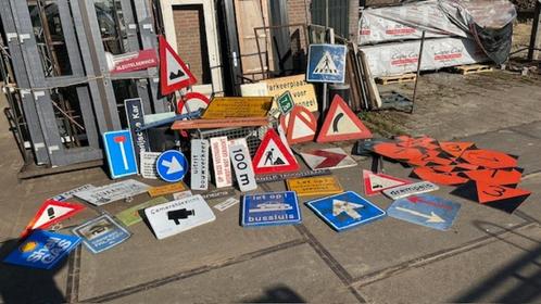 Partij verkeersborden, Verzamelen, Merken en Reclamevoorwerpen, Ophalen