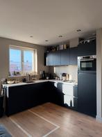 Zwarte Keuken (2019) met Bosch Apparatuur, Huis en Inrichting, Keuken | Complete keukens, Ophalen, Gebruikt, Zwart, Kunststof