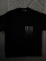 Amiri Paint Drip T-Shirt, Kleding | Heren, T-shirts, Verzenden, Zo goed als nieuw, Zwart