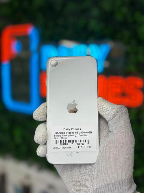 Apple iPhone SE 2020 64GB, Telecommunicatie, Overige Telecommunicatie, Zo goed als nieuw, Ophalen of Verzenden