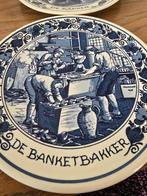 Antiek delfts blauwe borden, Antiek en Kunst, Ophalen of Verzenden