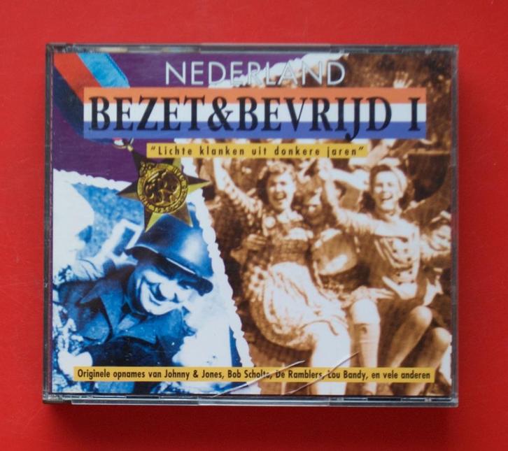 Nederland bezet & bevrijd Lichte klanken uit donkere dagen, Cd's en Dvd's, Cd's | Jazz en Blues, Gebruikt, Jazz, 1940 tot 1960