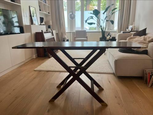 Antieke klaptafel / sidetable, Huis en Inrichting, Tafels | Eettafels, Gebruikt, 50 tot 100 cm, 100 tot 150 cm, Rechthoekig, Ophalen