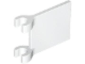 Lego Castle 5x Vierkante Vlaggen / Vlag Wit 2335 beschikbaar voor biedingen