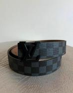 Heren riem nieuw echtleer 105cm, Kleding | Heren, Riemen en Ceinturen, Ophalen of Verzenden, Zo goed als nieuw, Zwart