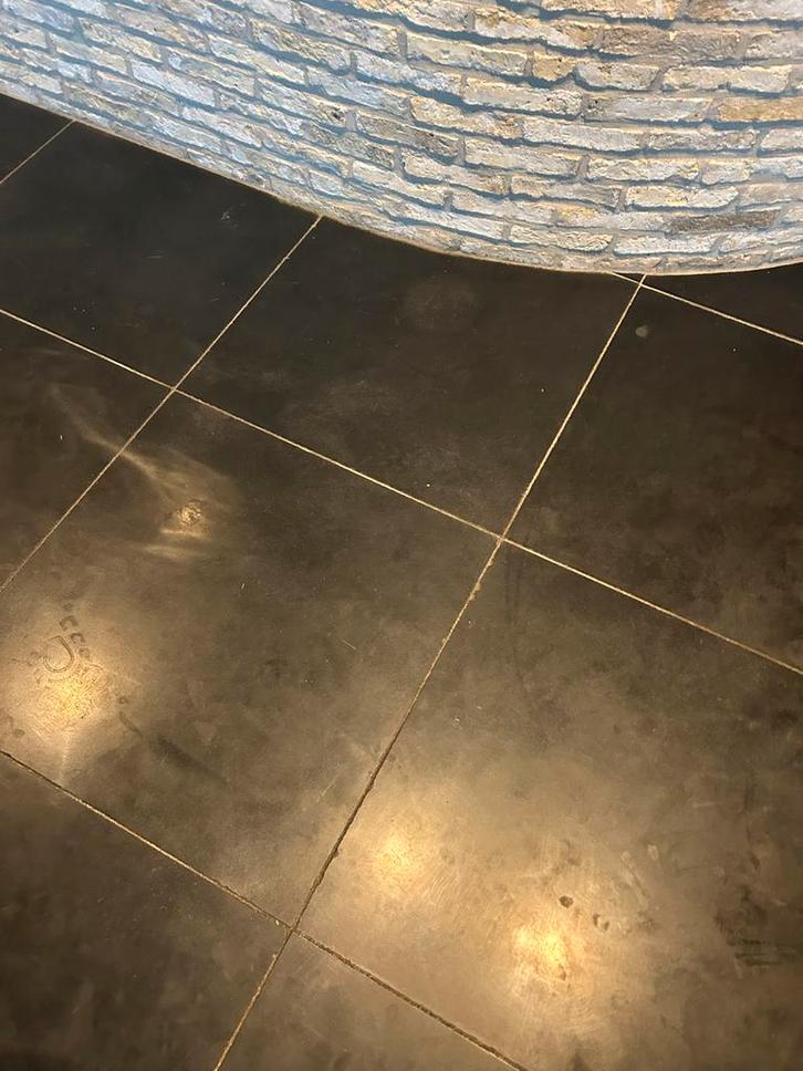 Leistenen bloertegels blauwsteen look, Doe-het-zelf en Verbouw, Tegels, Gebruikt, Vloertegels, Hardsteen, 40 tot 60 cm, 60 cm of meer