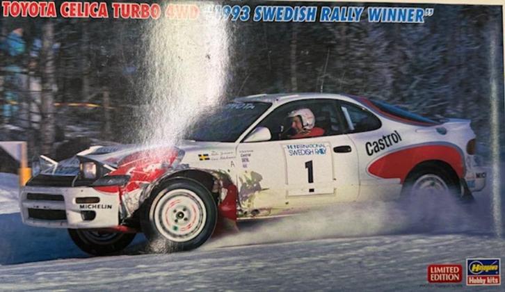 Coelianmodels, Hasegawa 20484, Toyota Celica, 1/24, € 44,99, Hobby en Vrije tijd, Modelbouw | Auto's en Voertuigen, Nieuw, Auto