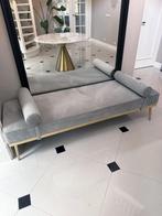 Westwing Aurora fluwelen bank / daybed / chaise longue, Huis en Inrichting, Banken | Sofa's en Chaises Longues, Ophalen, Minder dan 75 cm