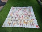 Quilt, patchwork wandkleed, plaid of sprei,212x209 cm., Huis en Inrichting, Ophalen of Verzenden, Gebruikt