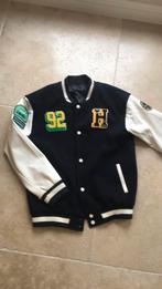 Zgan. Baseball Jack.  Donkerblauw crème. Maat 176., Kinderen en Baby's, Jongen of Meisje, Ophalen of Verzenden, Zo goed als nieuw