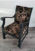 Retro stoel met armleuningen, Antiek en Kunst, Ophalen of Verzenden