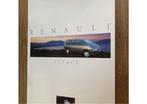 Renault Espace folder 1992, Ophalen of Verzenden, Zo goed als nieuw, Renault