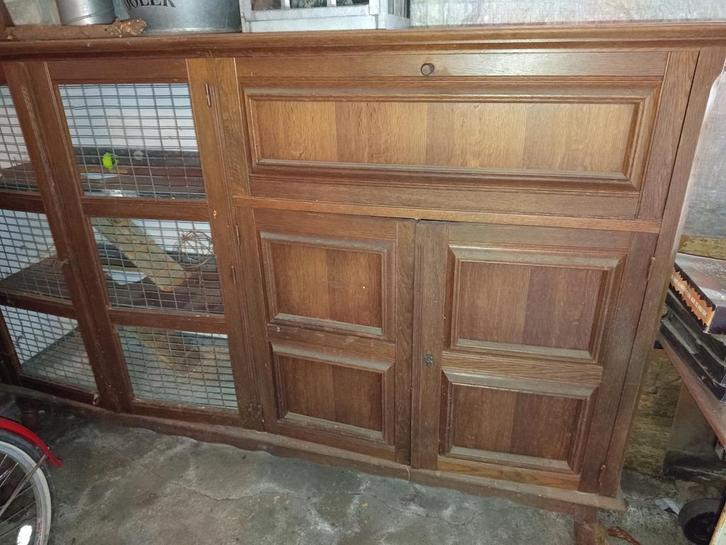 Kast als dierenverblijf, bijv konijnen, etc, Dieren en Toebehoren, Knaagdieren en Konijnen | Hokken en Kooien, Gebruikt, Hok, 90 cm of meer