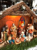 Prachtige oude kerststal, Antiek en Kunst, Antiek | Religie, Ophalen