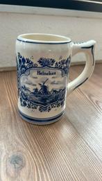 Delfts Blauwe bierpul Heineken, Verzamelen, Biermerken, Ophalen of Verzenden, Zo goed als nieuw, Pul(len), Heineken