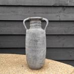 Grijze Vaas met Oor, Steen, Gebruikt, Overige kleuren, 50 tot 75 cm