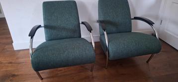 Gelderland fauteuil 5470 design jan des bouvrie als nieuw 2x beschikbaar voor biedingen