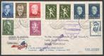 Nederland Cover 641/5 Eerste Vlucht KLM Amsterdam-Sydney, Postzegels en Munten, Envelop, Ophalen of Verzenden
