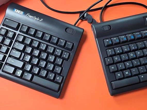 Kinesis Freestyle 2 Nieuw in Doos + Bon, Computers en Software, Toetsenborden, Nieuw, Qwerty, Bedraad, Ergonomisch, Ophalen of Verzenden