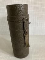 Bus voor gasmasker, koker, blik, Verzamelen, Ophalen of Verzenden, Landmacht, Nederland, Overige typen