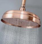 Douchekop geborsteld koper rond 20 cm, Ophalen of Verzenden, Nieuw