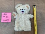 Nieuwe zgan Robijn pluche handpop 20cm, Verzamelen, Ophalen, Nieuw, Stoffen beer, Overige merken