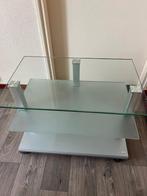 Heel mooie en stevige gelazen tafel, Huis en Inrichting, Tafels | Salontafels, Ophalen, 50 tot 100 cm, 50 tot 75 cm, 50 tot 100 cm