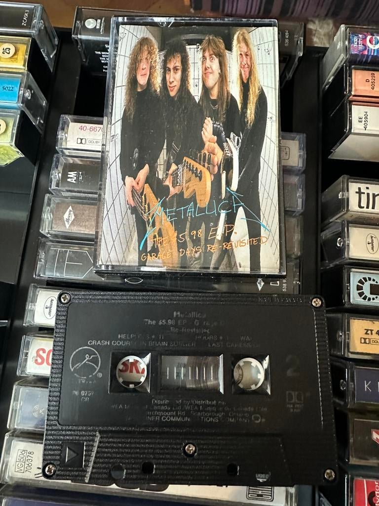 Metallica - The $5.98 EP (Garage Days Re-Revisited), Cd's en Dvd's, Cassettebandjes, Zo goed als nieuw, Overige genres, 2 t/m 25 bandjes