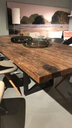 -SERA COLLECTIE- Wagon eettafel, Ophalen, 100 tot 150 cm, Vijf personen of meer, Metaal