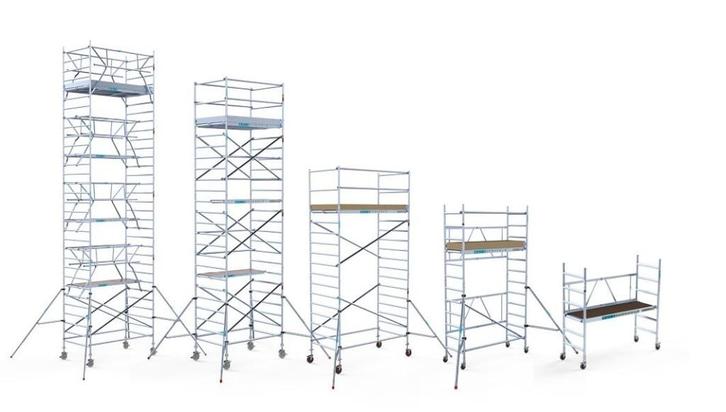 Skyworks Steigerverhuur, Doe-het-zelf en Verbouw, Steigers, Gebruikt, Overige typen, 5 meter of hoger, Ophalen of Verzenden
