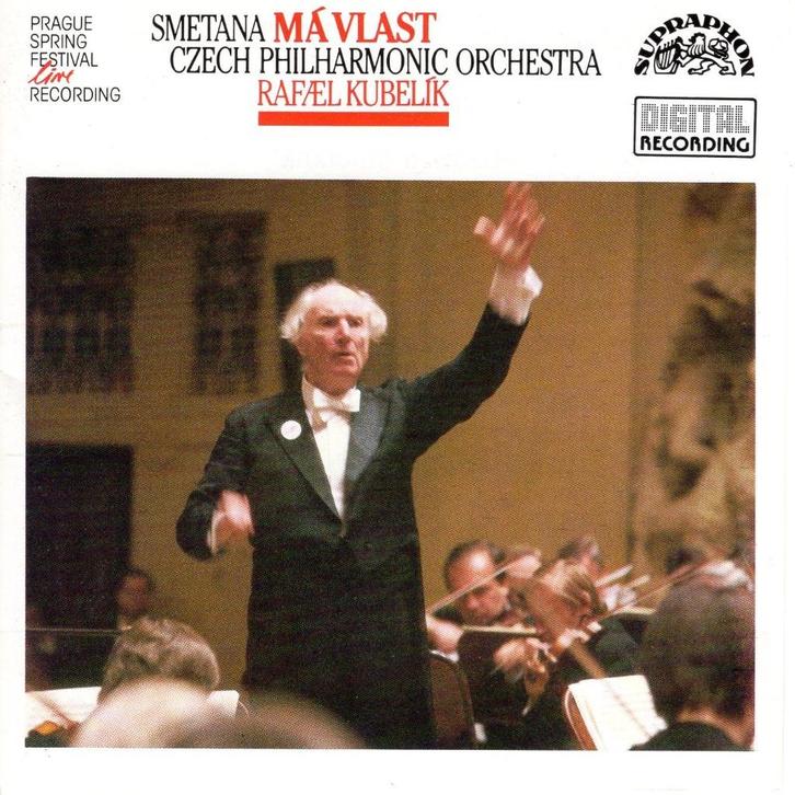 Smetana - Mijn Vaderland (incl Die Moldau) - Kubelik, Cd's en Dvd's, Cd's | Klassiek, Zo goed als nieuw, Orkest of Ballet, Romantiek