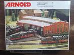 Arnold   6284 ronde locloods, Hobby en Vrije tijd, Modeltreinen | N-Spoor, Arnold, Gelijkstroom, Brug, Tunnel of Gebouw, Ophalen of Verzenden