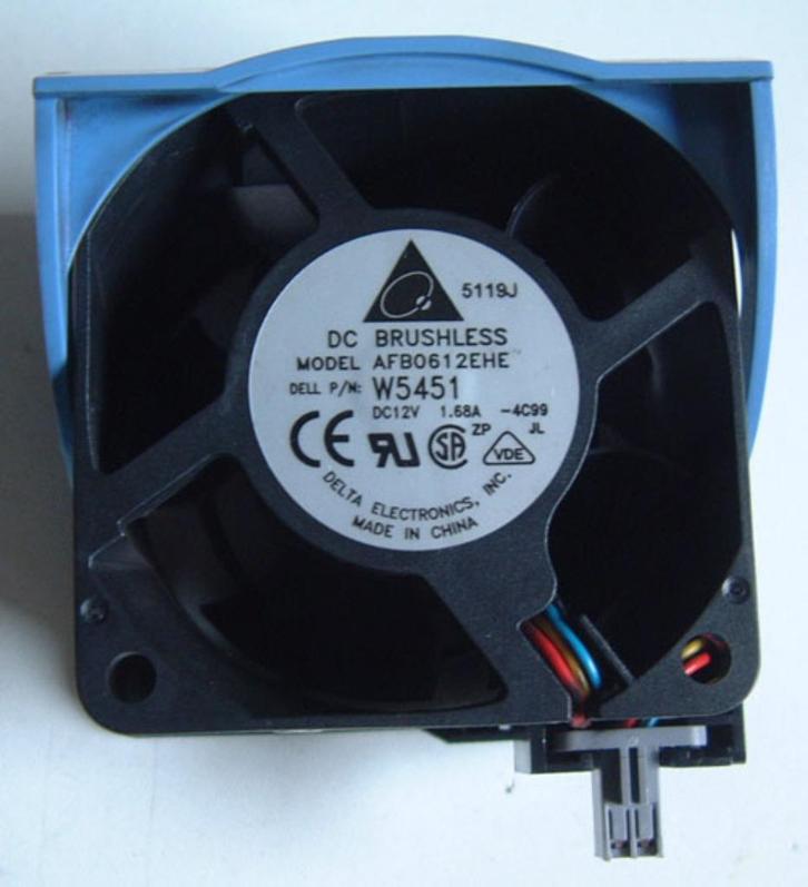 Ventilator CPU Koeler Dell Poweredge 2850 en 2950 Fan Fans, Hobby en Vrije tijd, Elektronica-componenten, Zo goed als nieuw, Ophalen of Verzenden