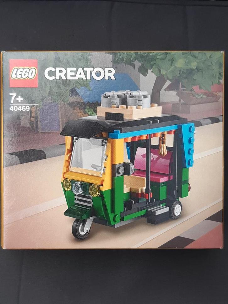 Lego 40469 Creator Tuk Tuk, Kinderen en Baby's, Speelgoed | Duplo en Lego, Zo goed als nieuw, Lego, Complete set, Ophalen of Verzenden