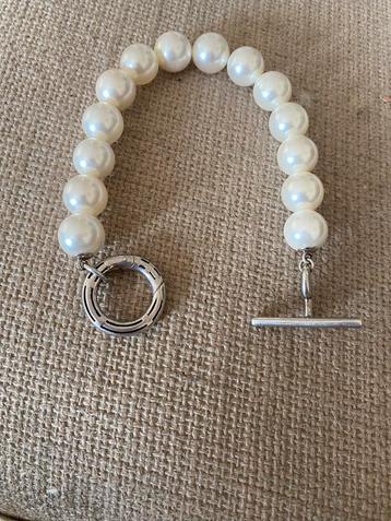 Ti Sento Parelarmband armband parel zilver beschikbaar voor biedingen