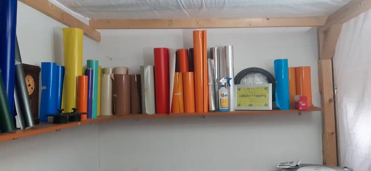 Belettering Studio Inventaris Compleet - Startklaar!, Zakelijke goederen, Kantoor en Winkelinrichting | Winkel en Inventaris, Ophalen