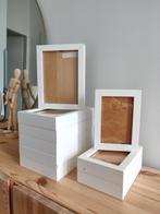 Set van 9 RIBBA fotolijsten wit IKEA, Minder dan 50 cm, Gebruikt, Ophalen of Verzenden, Minder dan 50 cm