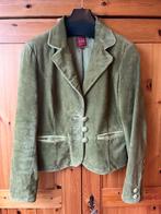 Groen Suède Jasje - The Barn - Maat 38/40 (M), Zo goed als nieuw, Jasje, Groen, Ophalen