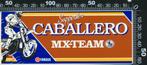 Sticker: Caballero - Supporter MX Team - Yamaha, Ophalen of Verzenden, Zo goed als nieuw, Auto of Motor