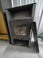 Houtkachel met compleet rookkanaal, daktoebehoren, Huis en Inrichting, Kachels, Ophalen, Gebruikt, Houtkachel, Vrijstaand