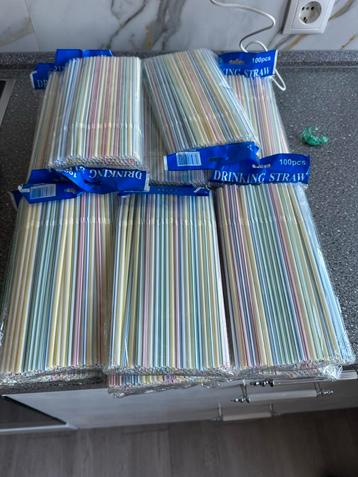 Plastic rietjes 100PCS NU VOOR €1.50 beschikbaar voor biedingen