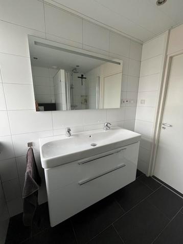 Badkamermeubel - 120x70cm Hoogglans Wit - 2 lades beschikbaar voor biedingen