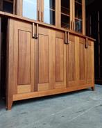 Handgemaakte Kloosterkast | Vitrinekast - Art Deco #1861, Ophalen of Verzenden