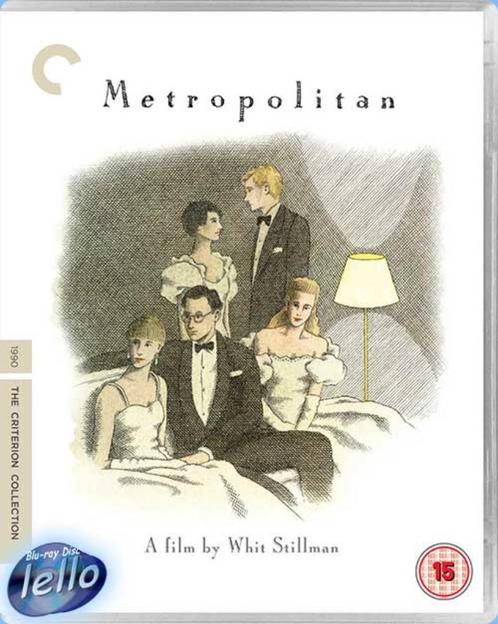 Blu-ray: Metropolitan (1989 Carolyn Farina) UK Criterion Col, Cd's en Dvd's, Blu-ray, Nieuw in verpakking, Humor en Cabaret, Ophalen of Verzenden