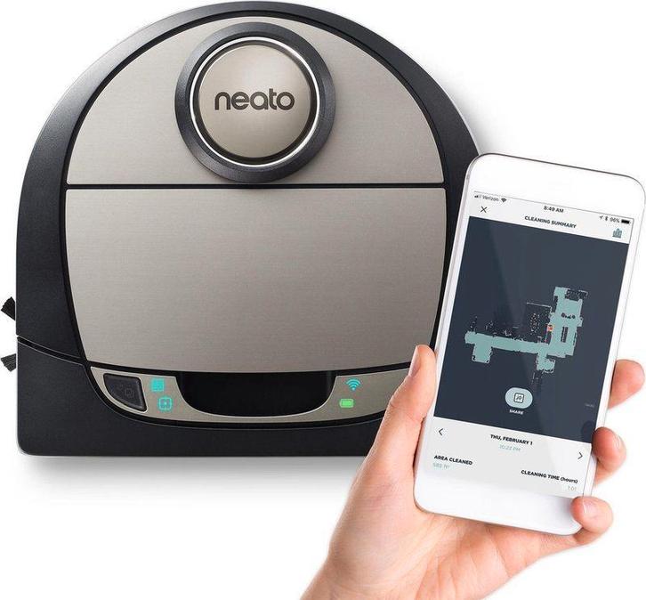 Neato Robotics Botvac D7 Connected, Witgoed en Apparatuur, Stofzuigers, Gebruikt, Robotstofzuiger, Minder dan 1200 watt, Reservoir