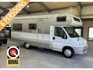 Dethleffs Globetrotter Alkoof 6-Peroons Fiat Ducato 2.5TDI beschikbaar voor biedingen